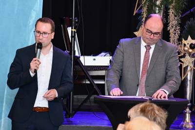 v.l. Alexander von Essen und Tim Kammer