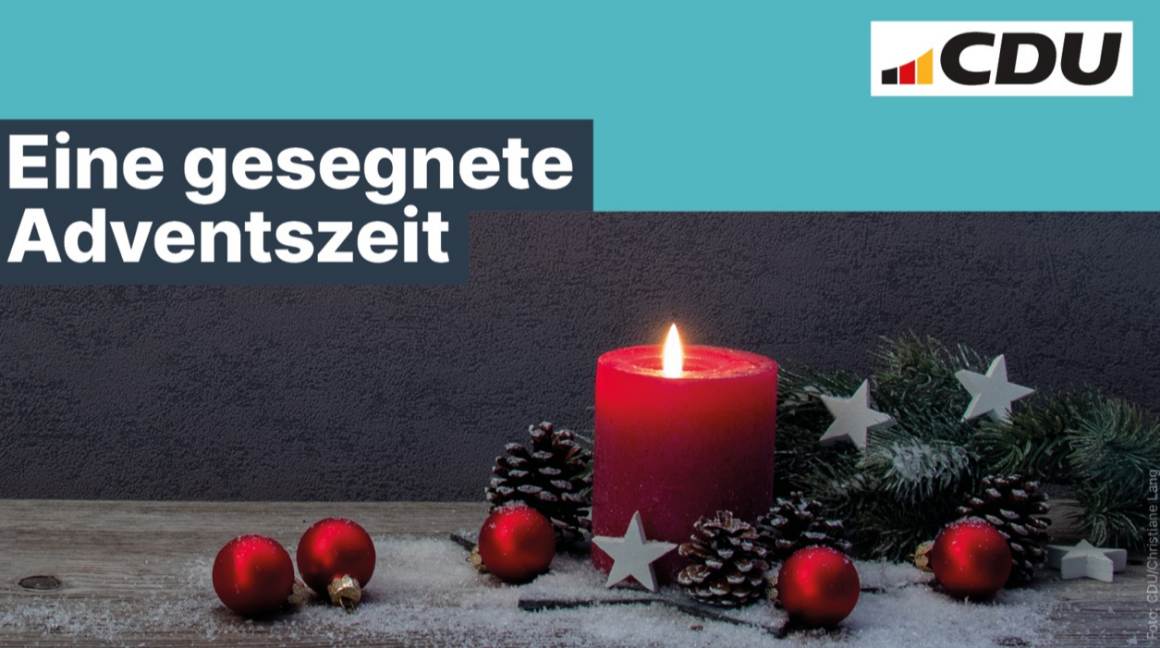 Eine schne Adventszeit wnscht die CDU Ammerland