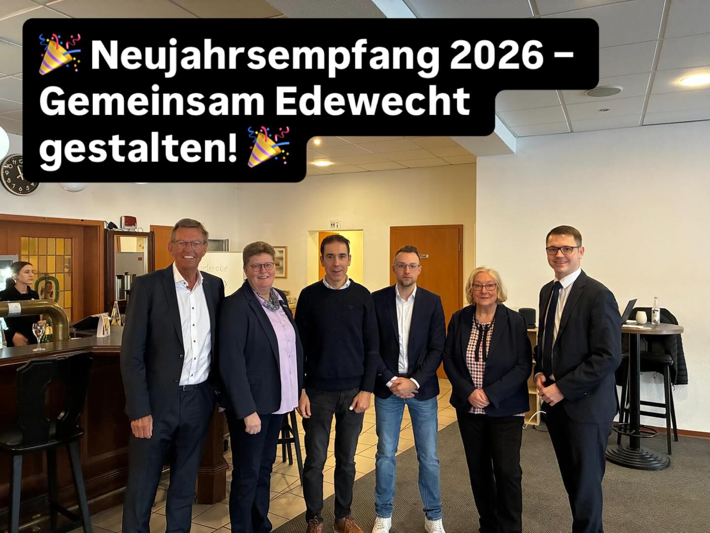 v.l. Michael Konken, Petra Knetemann, J�rg Brun�en, Maik Herrmann, Karin Gnewkow, Hendrik Lehners